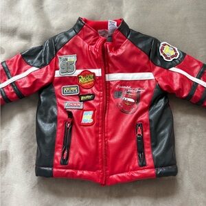Disney Red and Black Racing Jacket for Cars Enthusiasts